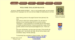 Desktop Screenshot of lauzonpuppies.com
